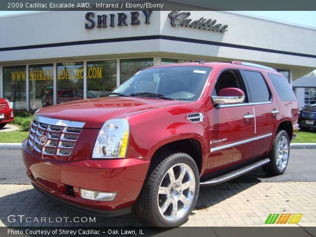 2009 Cadillac Escalade AWD in Infrared
