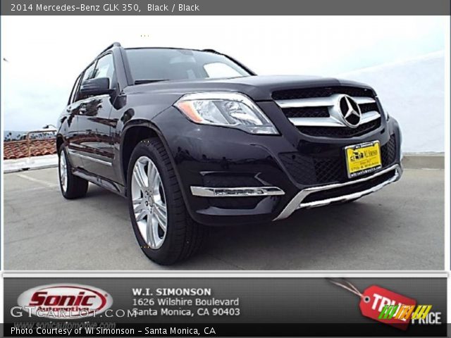 2014 Mercedes-Benz GLK 350 in Black