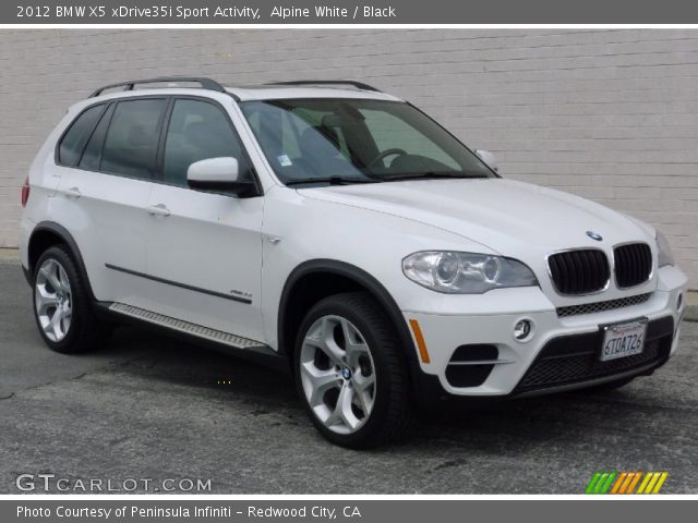 2012 BMW X5 xDrive35i Sport Activity in Alpine White