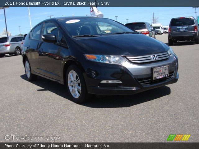 2011 Honda Insight Hybrid EX in Crystal Black Pearl