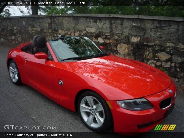 2006 BMW Z4 3.0i Roadster in Bright Red
