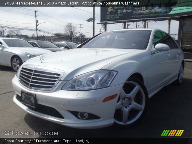 2009 Mercedes-Benz S 550 4Matic Sedan in Arctic White