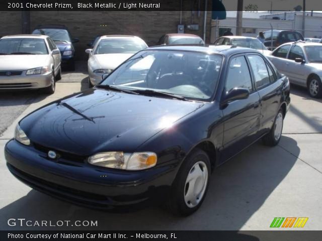 2001 Chevrolet Prizm  in Black Metallic