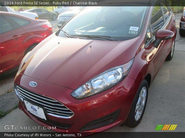 2014 Ford Fiesta SE Sedan in Ruby Red