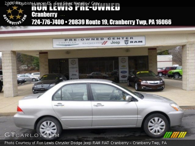 2006 Mitsubishi Lancer ES in Cool Silver Metallic
