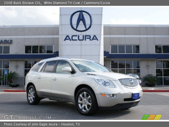 2008 Buick Enclave CXL in White Diamond Tri Coat