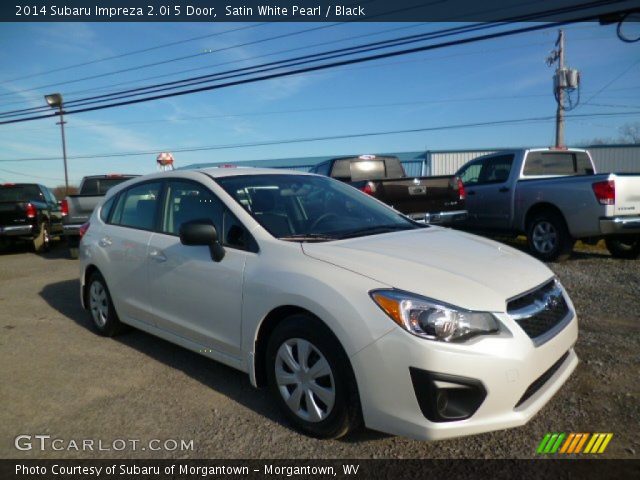 2014 Subaru Impreza 2.0i 5 Door in Satin White Pearl