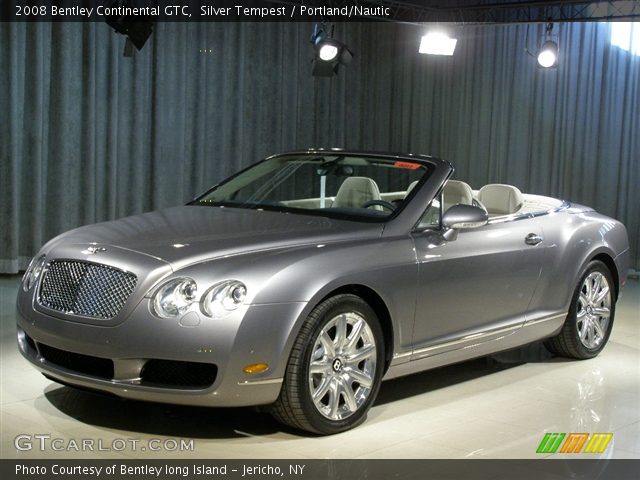 2008 Bentley Continental GTC  in Silver Tempest