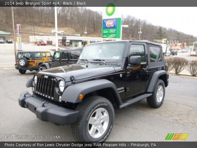 2014 Jeep Wrangler Sport 4x4 in Black