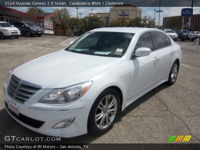 2014 Hyundai Genesis 3.8 Sedan in Casablanca White