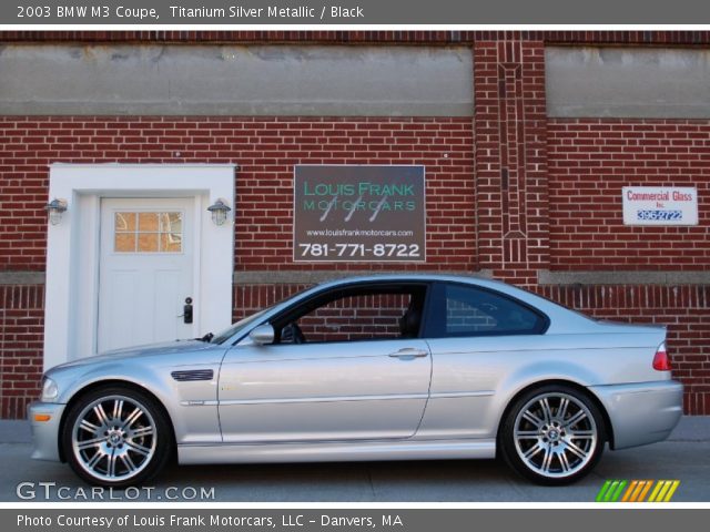 2003 BMW M3 Coupe in Titanium Silver Metallic