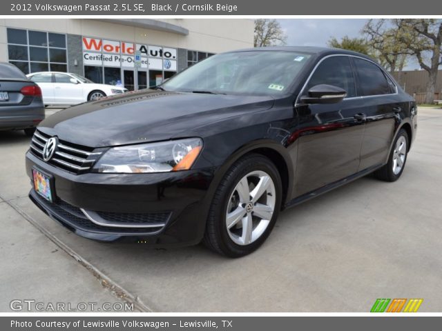 2012 Volkswagen Passat 2.5L SE in Black