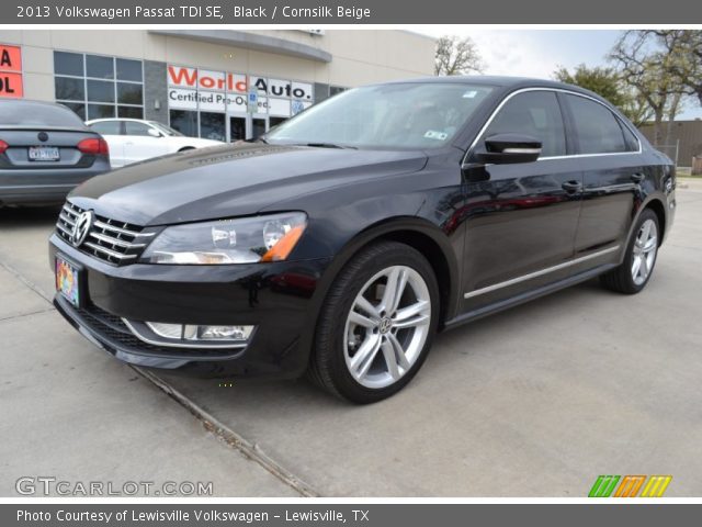 2013 Volkswagen Passat TDI SE in Black