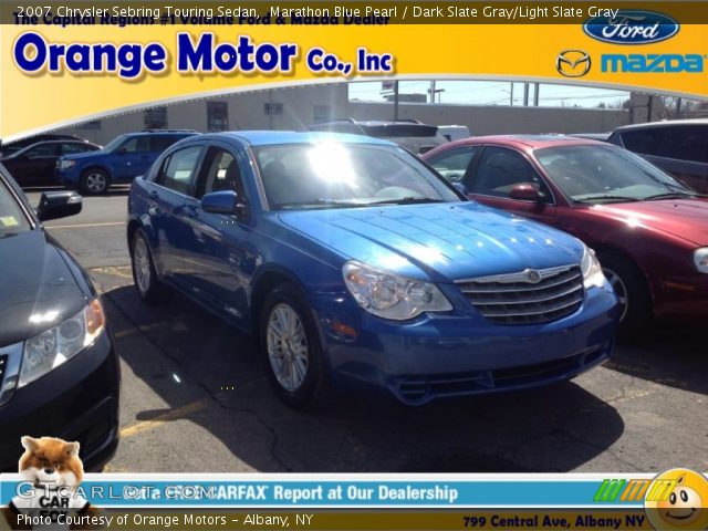 2007 Chrysler Sebring Touring Sedan in Marathon Blue Pearl