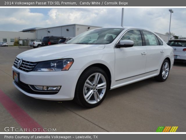 2014 Volkswagen Passat TDI SEL Premium in Candy White