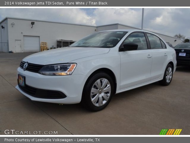 2014 Volkswagen Jetta TDI Sedan in Pure White