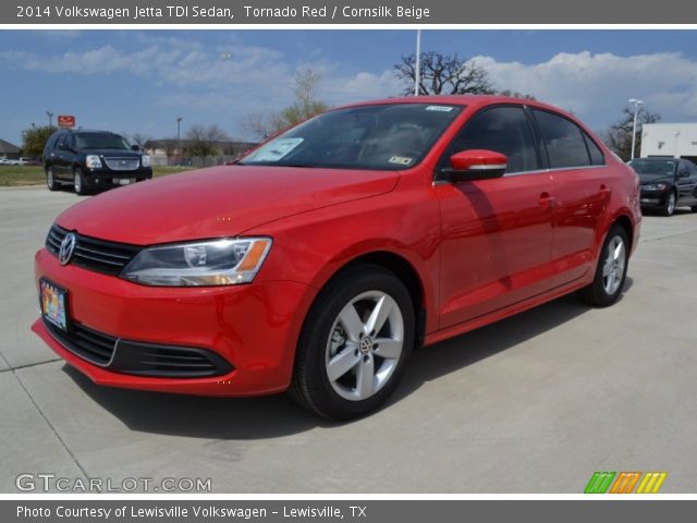 2014 Volkswagen Jetta TDI Sedan in Tornado Red