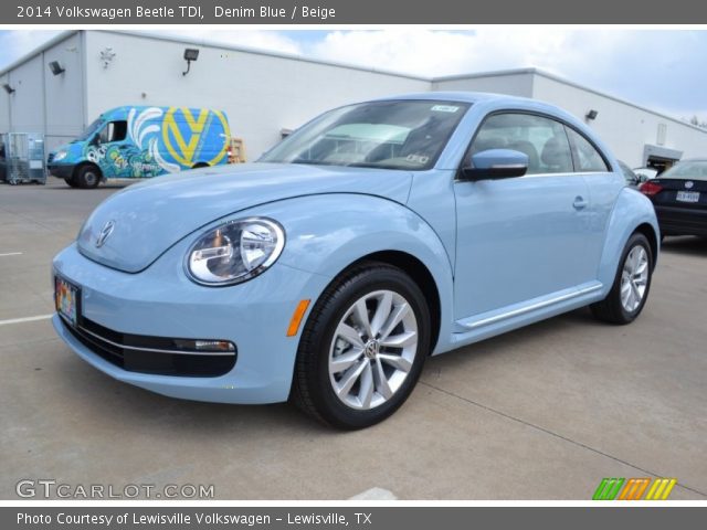 2014 Volkswagen Beetle TDI in Denim Blue