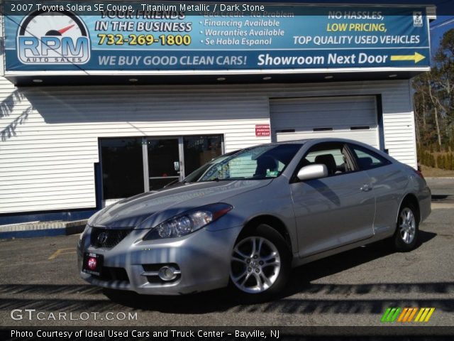 2007 Toyota Solara SE Coupe in Titanium Metallic