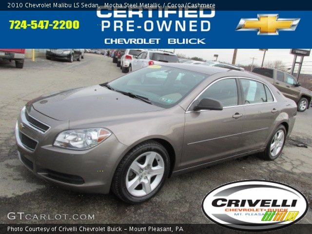 2010 Chevrolet Malibu LS Sedan in Mocha Steel Metallic