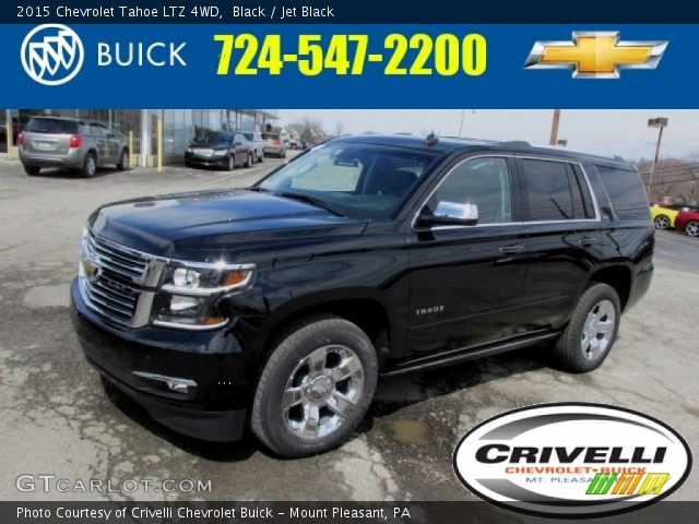 2015 Chevrolet Tahoe LTZ 4WD in Black