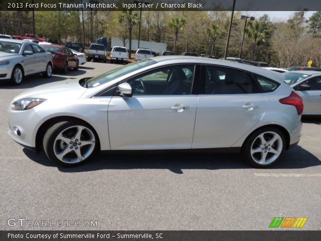 2013 Ford Focus Titanium Hatchback in Ingot Silver