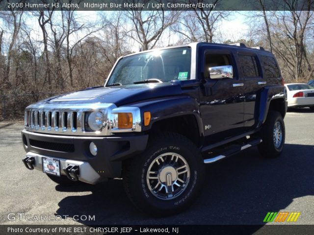 2008 Hummer H3 Alpha in Midnight Blue Metallic