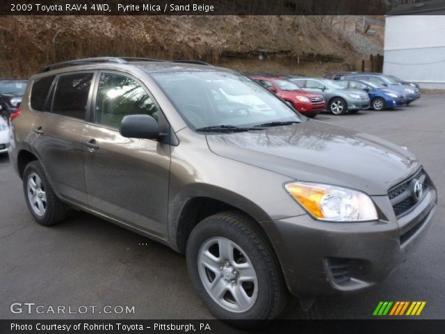 2009 Toyota RAV4 4WD in Pyrite Mica