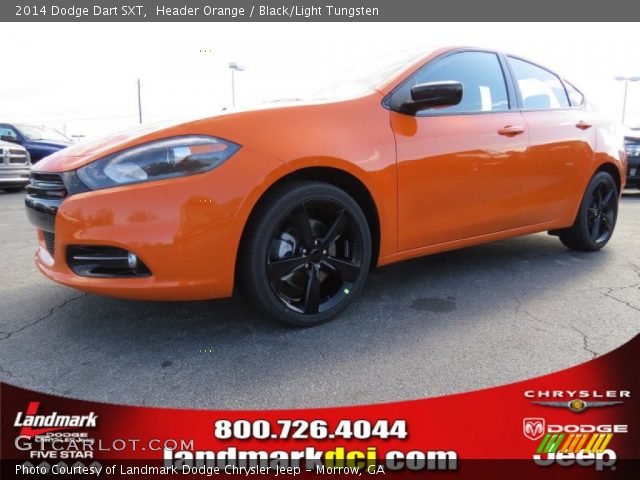 2014 Dodge Dart SXT in Header Orange