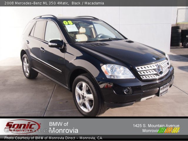 2008 Mercedes-Benz ML 350 4Matic in Black