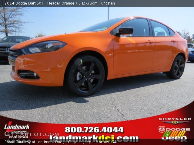 2014 Dodge Dart SXT in Header Orange