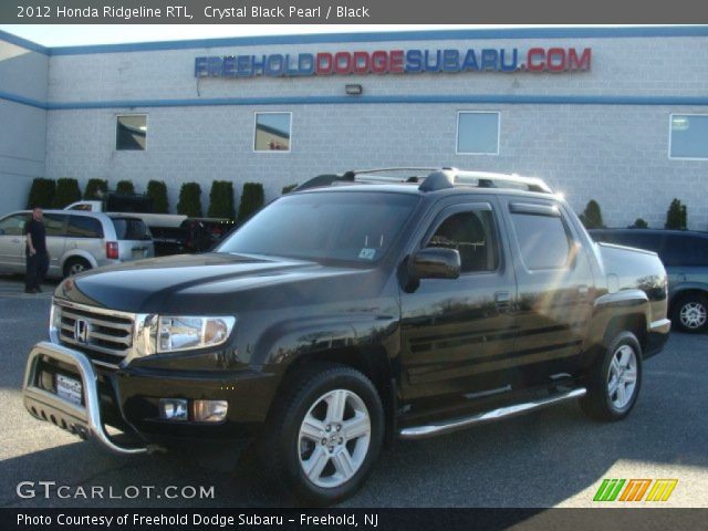 2012 Honda Ridgeline RTL in Crystal Black Pearl