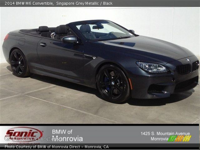 2014 BMW M6 Convertible in Singapore Grey Metallic