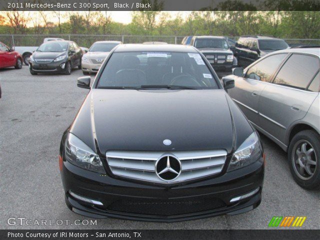 2011 Mercedes-Benz C 300 Sport in Black