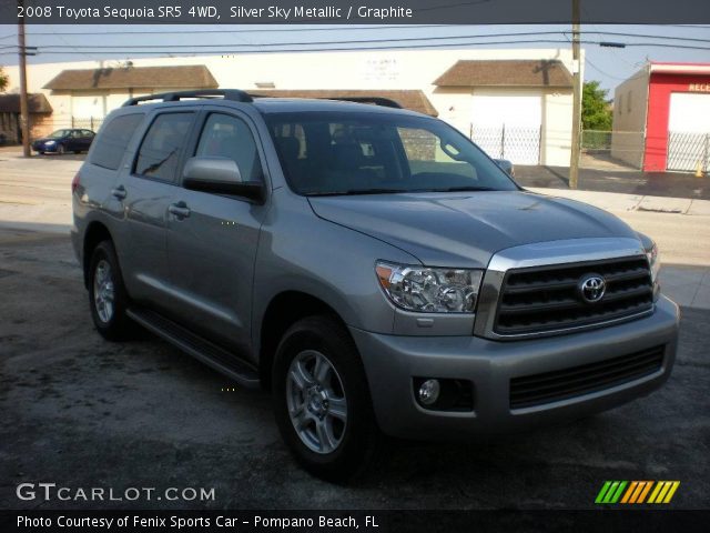 2008 Toyota Sequoia SR5 4WD in Silver Sky Metallic