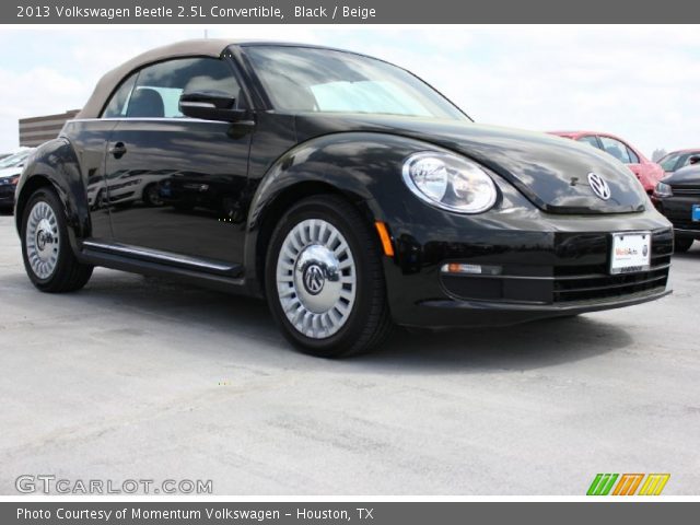 2013 Volkswagen Beetle 2.5L Convertible in Black