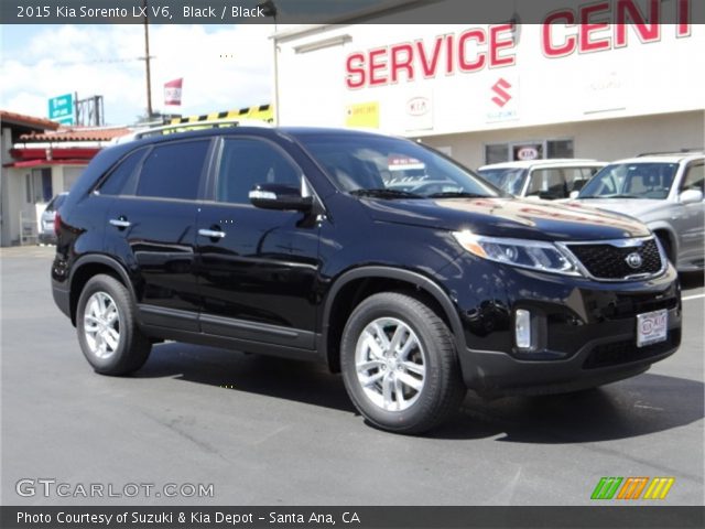 2015 Kia Sorento LX V6 in Black