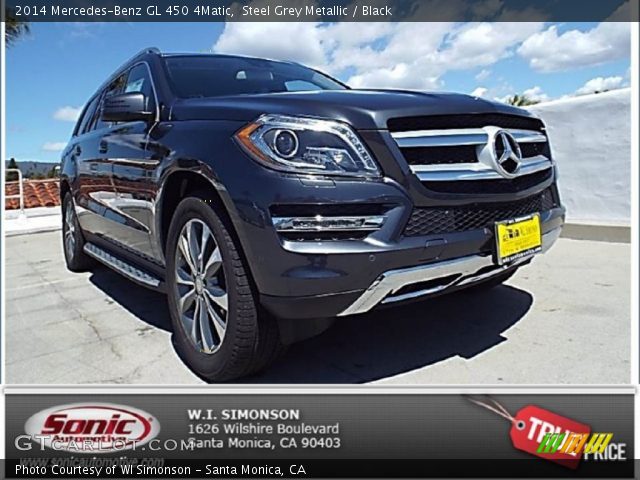 2014 Mercedes-Benz GL 450 4Matic in Steel Grey Metallic