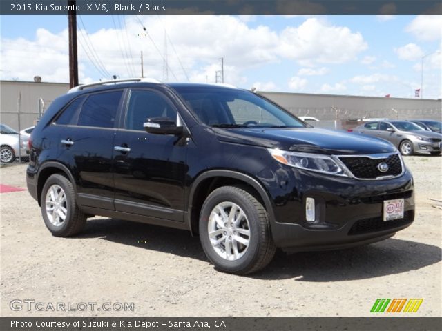 2015 Kia Sorento LX V6 in Black