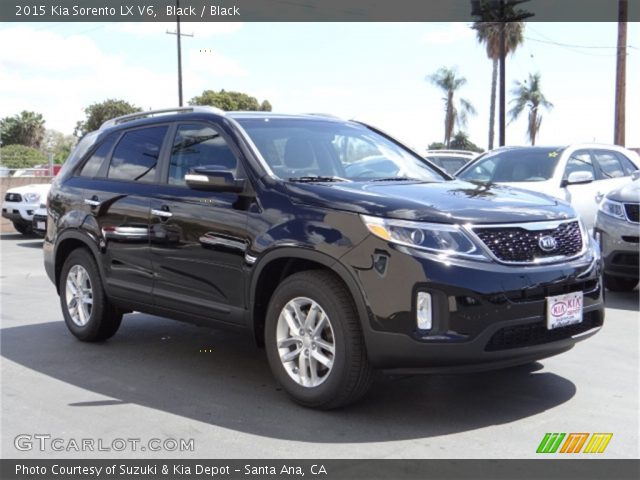 2015 Kia Sorento LX V6 in Black