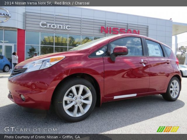 2014 Nissan Versa Note SV in Red Brick