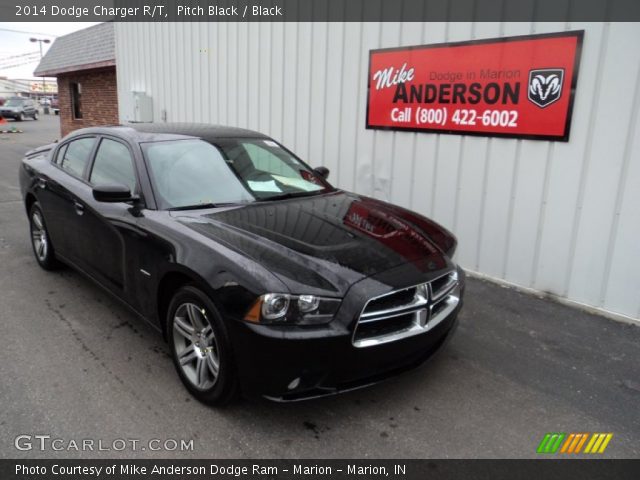 2014 Dodge Charger R/T in Pitch Black