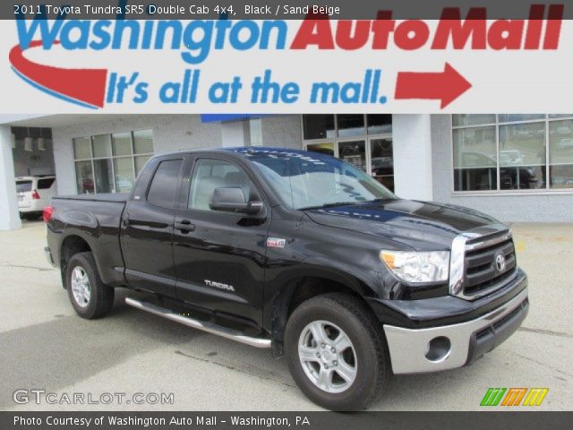 2011 Toyota Tundra SR5 Double Cab 4x4 in Black