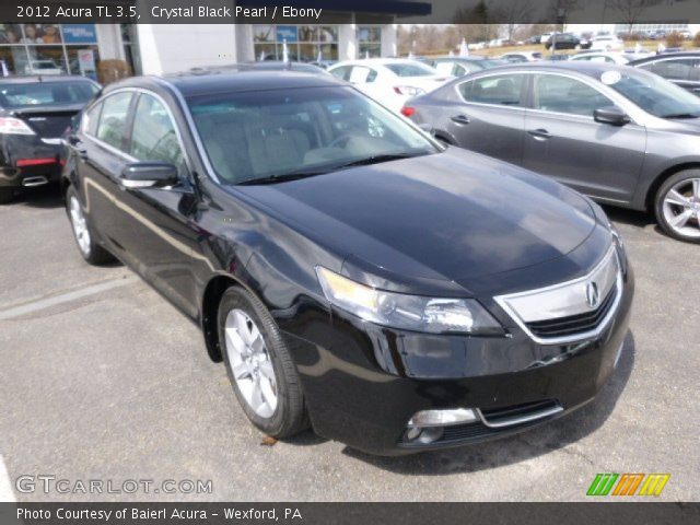 2012 Acura TL 3.5 in Crystal Black Pearl
