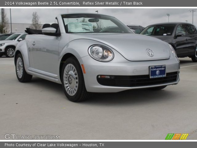 2014 Volkswagen Beetle 2.5L Convertible in Reflex Silver Metallic