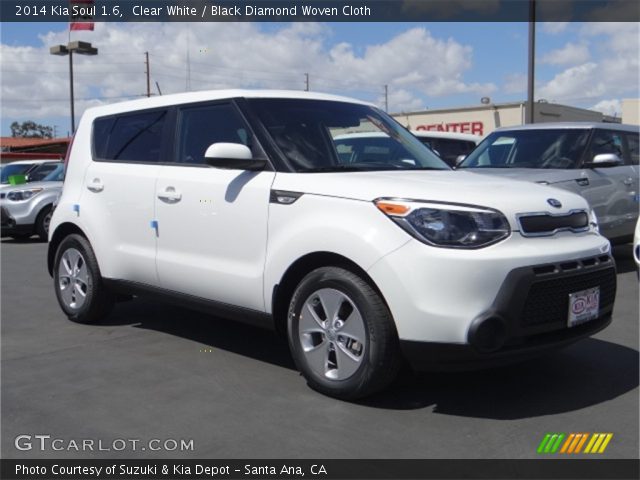 2014 Kia Soul 1.6 in Clear White