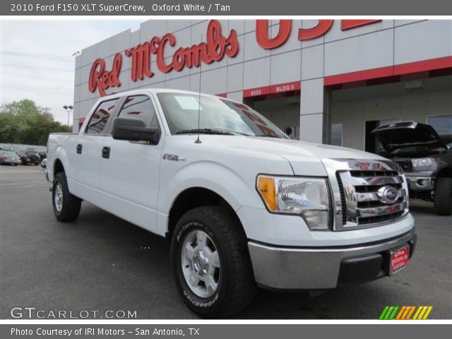 2010 Ford F150 XLT SuperCrew in Oxford White