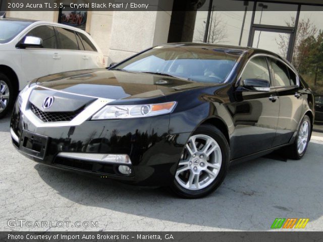 2009 Acura TL 3.5 in Crystal Black Pearl