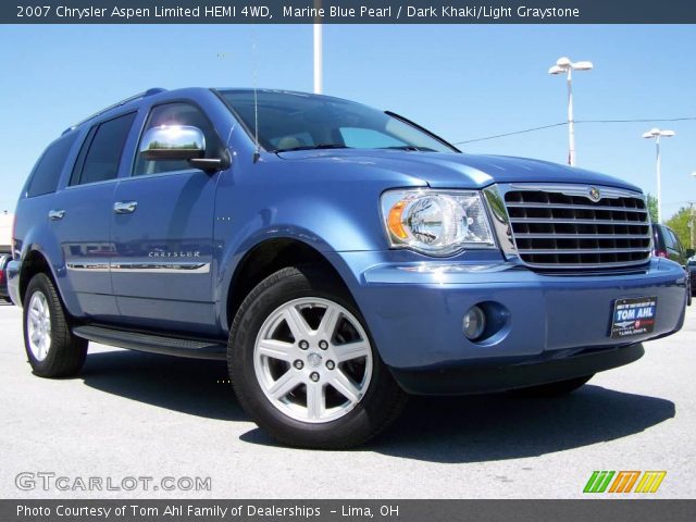 2007 Chrysler Aspen Limited HEMI 4WD in Marine Blue Pearl