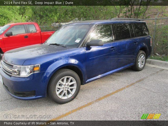 2014 Ford Flex SE in Deep Impact Blue